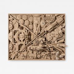 Monumental Abstract Brutalist Wall Sculpture Assemblage After Louise Nevelson - 3510191