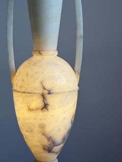 Monumental Alabaster Amphora Lamp - 4569128