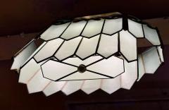 Monumental American Art Deco Theater Chandelier circa 1925 - 4335818