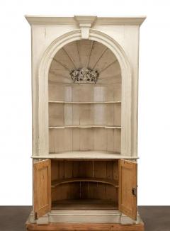 Monumental Architectural Alcove Painted Cabinet - 4504861