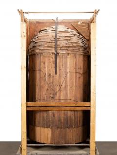 Monumental Architectural Alcove Painted Cabinet - 4504862