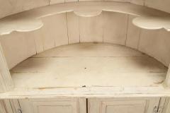 Monumental Architectural Alcove Painted Cabinet - 4504863