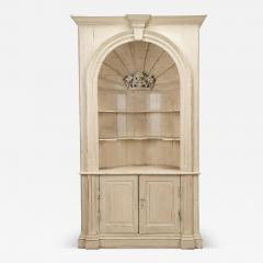 Monumental Architectural Alcove Painted Cabinet - 4534603