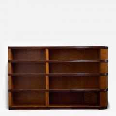 Monumental Art Deco Corner Display Cabinet Italy Mid 20th Century - 4811204