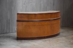 Monumental Art Deco Curved Counter Italy Mid 20th Century - 4743738