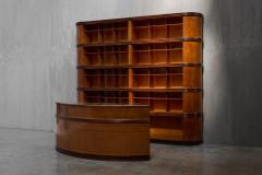 Monumental Art Deco Display Cabinet Italy Mid 20th Century - 4606599