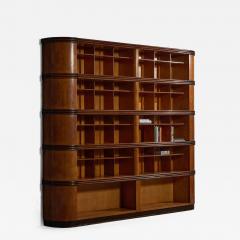 Monumental Art Deco Display Cabinet Italy Mid 20th Century - 4606999