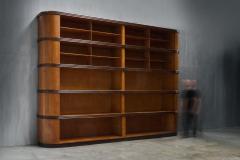 Monumental Art Deco Display Cabinet Italy Mid 20th Century - 4743743