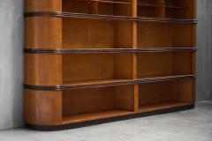 Monumental Art Deco Display Cabinet Italy Mid 20th Century - 4743748