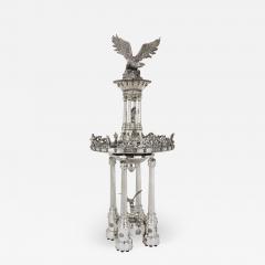 Monumental Belle Epoque style solid silver fountain - 1685102