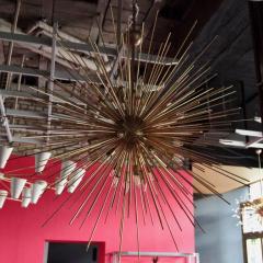 Monumental Brass Sputnik or Urchin Chandelier - 550224