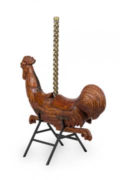 Monumental Carousel Rooster Figure - 4321956