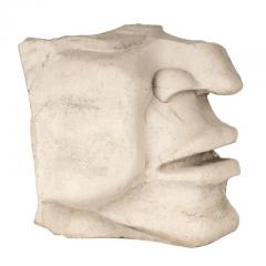 Monumental Cast Stone Architectural Element Nose and Mouth Profile - 3843611