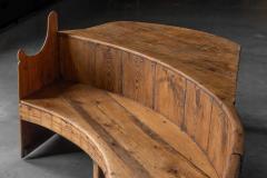 Monumental Catalan Curved Esc with Folding Table Spain Late 20th Century - 4810342