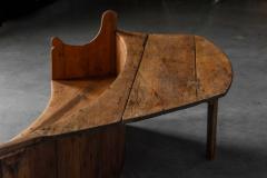 Monumental Catalan Curved Esc with Folding Table Spain Late 20th Century - 4810405