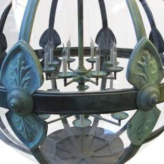 Monumental Copper Sixteen Light Globe Lantern - 4331274
