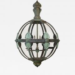 Monumental Copper Sixteen Light Globe Lantern - 4332574
