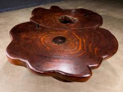 Monumental Den ncia Table Crafted from Reclaimed Brazilian Wood Lot 764A - 4511685