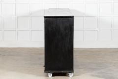 Monumental Ebonised English Oak Dresser Base - 4441599