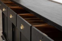 Monumental Ebonised English Oak Dresser Base - 4441601