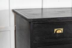 Monumental Ebonised English Oak Dresser Base - 4441602
