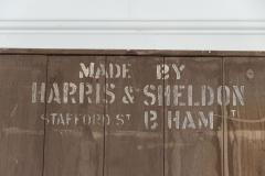 Monumental Ebonised Glazed Mahogany Pine Haberdashery Cabinet - 2999771