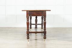 Monumental English 19thC Oak Refectory Table - 3496677