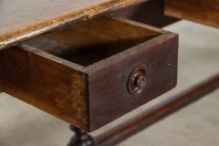 Monumental English 19thC Oak Refectory Table - 3496678