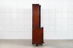 Monumental English Early 19thC Astral Arch Glazed Mahogany Breakfront Bookcase - 4051228