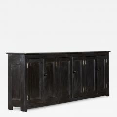 Monumental English Ebonised Pine Dresser Base - 3560057