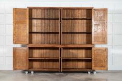 Monumental English Oak Housekeepers Cupboard - 4024302