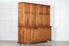 Monumental English Oak Housekeepers Cupboard - 4024303