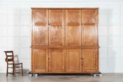 Monumental English Oak Housekeepers Cupboard - 4024304