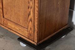 Monumental English Oak Housekeepers Cupboard - 4024310