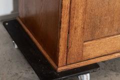 Monumental English Oak Housekeepers Cupboard - 4024312