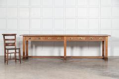 Monumental English Oak Refectory Table - 2989532