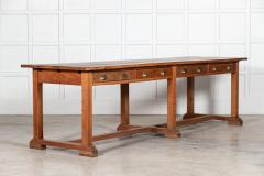 Monumental English Oak Refectory Table - 2989533