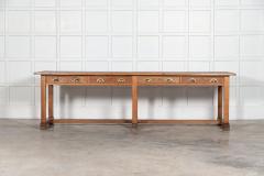 Monumental English Oak Refectory Table - 2989539