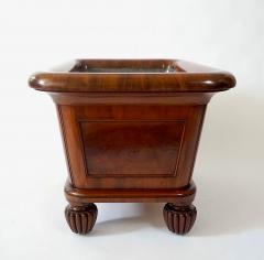 Monumental English Regency Mahogany Champagne Cooler or Log Bin circa 1830 - 4244910
