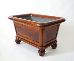 Monumental English Regency Mahogany Champagne Cooler or Log Bin circa 1830 - 4244911