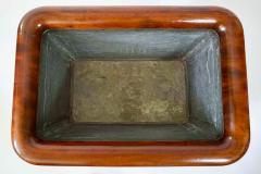 Monumental English Regency Mahogany Champagne Cooler or Log Bin circa 1830 - 4244913