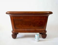 Monumental English Regency Mahogany Champagne Cooler or Log Bin circa 1830 - 4244914
