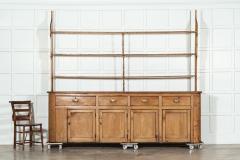 Monumental Estate Made English Georgian Pine Dresser - 3486351