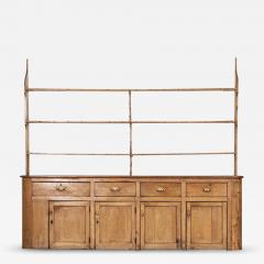 Monumental Estate Made English Georgian Pine Dresser - 3489238