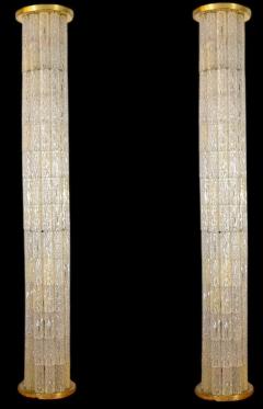 Monumental Floor Lamp Columns by JT Kalmar 1970 - 3962204