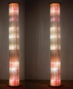 Monumental Floor Lamp Columns by JT Kalmar 1970 - 3962206