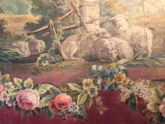 Monumental French Oil on Canvas 19th 20th Century Lovers in the Field - 1268715