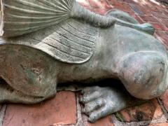 Monumental Gand Tour Bronze Garden Sphinx - 3301025