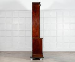 Monumental George III English Mahogany Breakfront Library Bookcase - 4257306