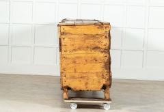Monumental Georgian English Elm Pine Grain Counter - 3676163